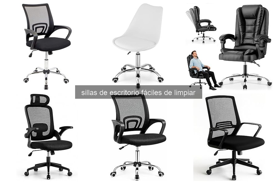 Guía para Elegir Sillas de Escritorio Fáciles de Limpiar