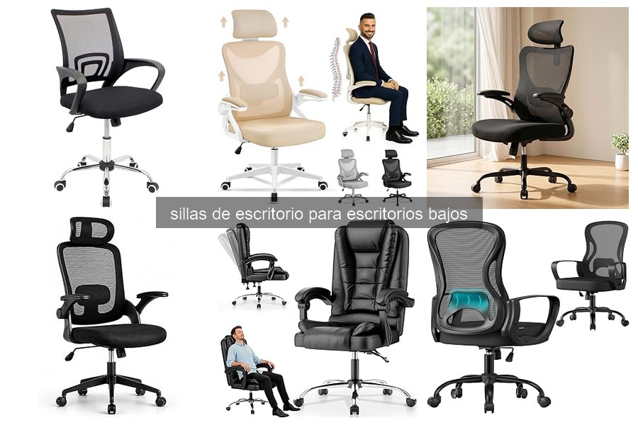 Guía para elegir una silla de escritorio para escritorio bajo
