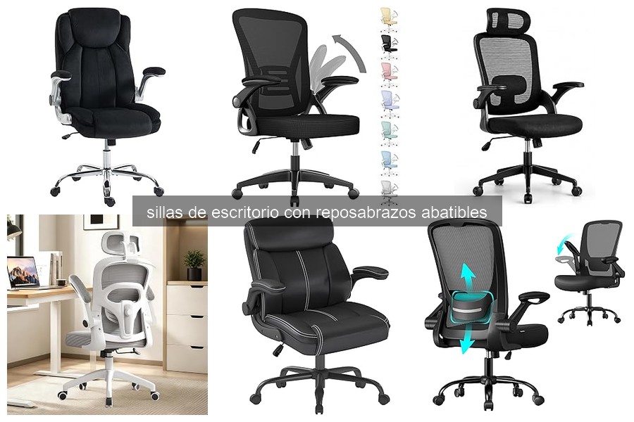 Las mejores sillas de escritorio con reposabrazos abatibles 2023
