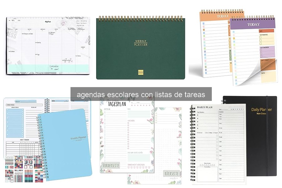 Maximiza tu productividad con agendas escolares y tareas