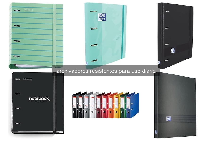 Mejores archivadores resistentes para uso diario en 2026