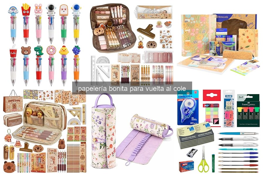 Mejores artículos de papelería bonita para estudiantes de secundaria
