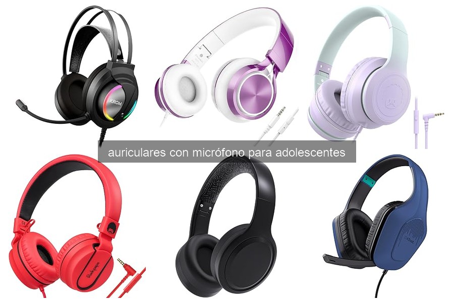 Mejores auriculares con micrófono para adolescentes en 2026