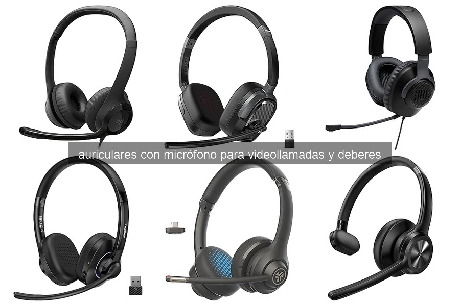 Mejores auriculares con micrófono para estudiantes en 2026