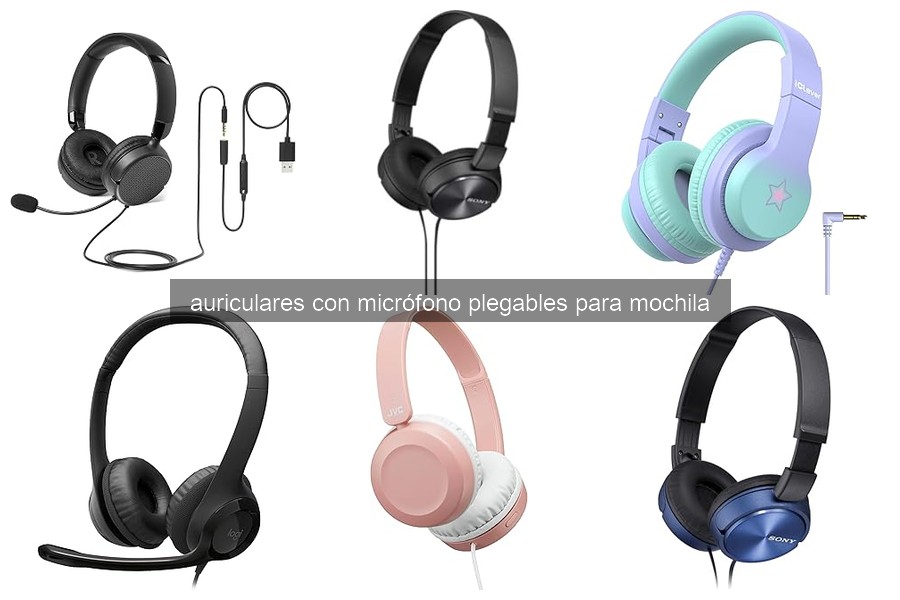 Mejores auriculares con micrófono plegables para estudiantes