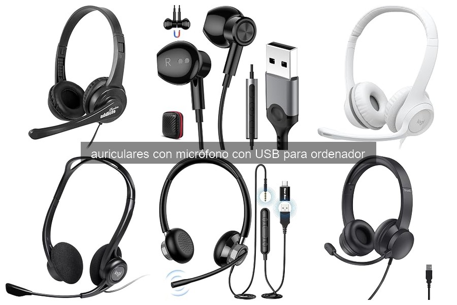 Mejores auriculares con micrófono USB para teletrabajo en 2026