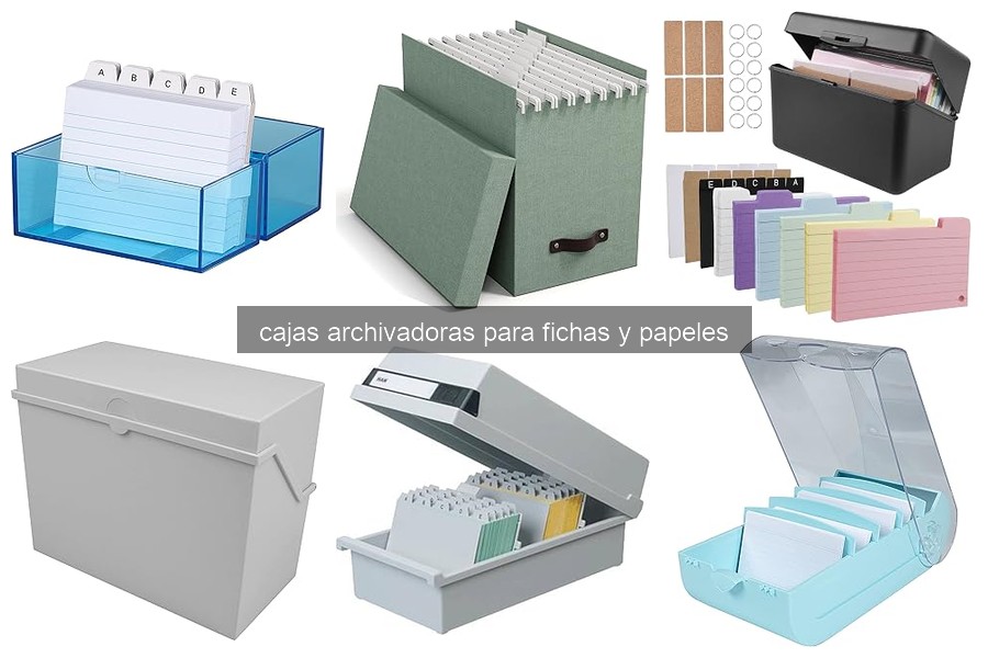 Mejores cajas archivadoras para estudiantes universitarios 2026