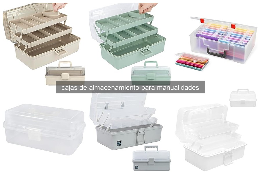 Mejores cajas de almacenamiento para manualidades en 2026