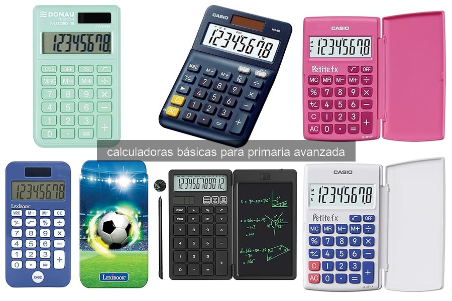 Mejores calculadoras básicas para primaria avanzada en 2026