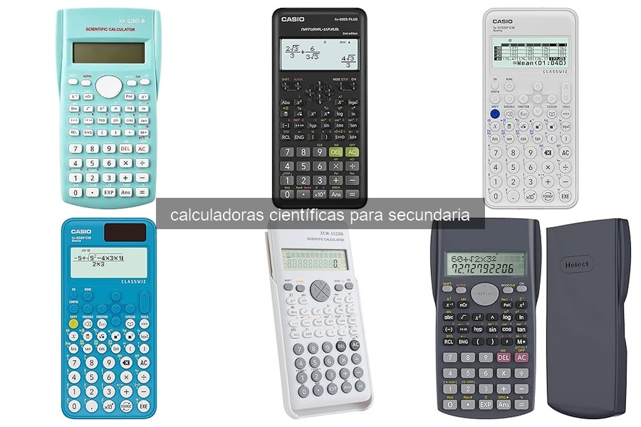 Mejores calculadoras científicas para estudiantes de secundaria