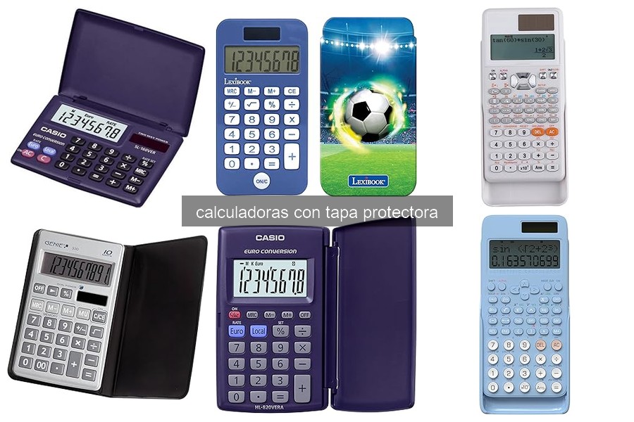 Mejores calculadoras con tapa protectora para estudiantes 2026