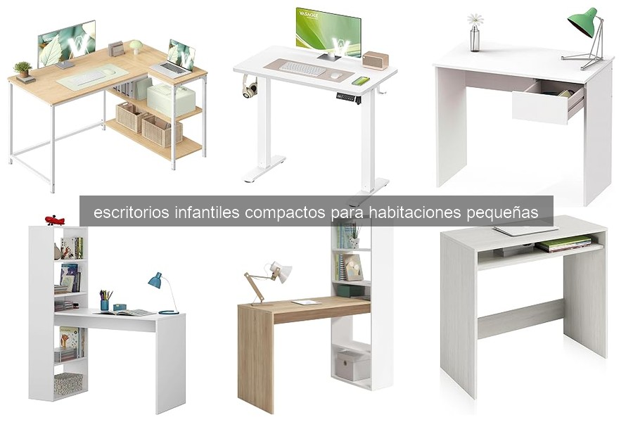 Mejores escritorios infantiles compactos para habitaciones pequeñas