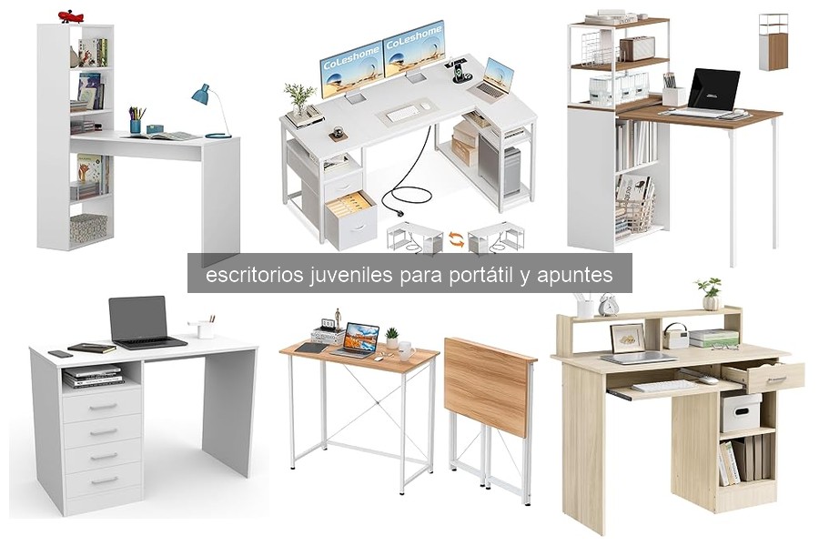 Mejores escritorios juveniles para espacios reducidos en 2026