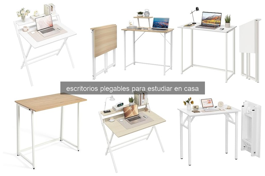 Mejores escritorios plegables para estudiar en casa en 2026