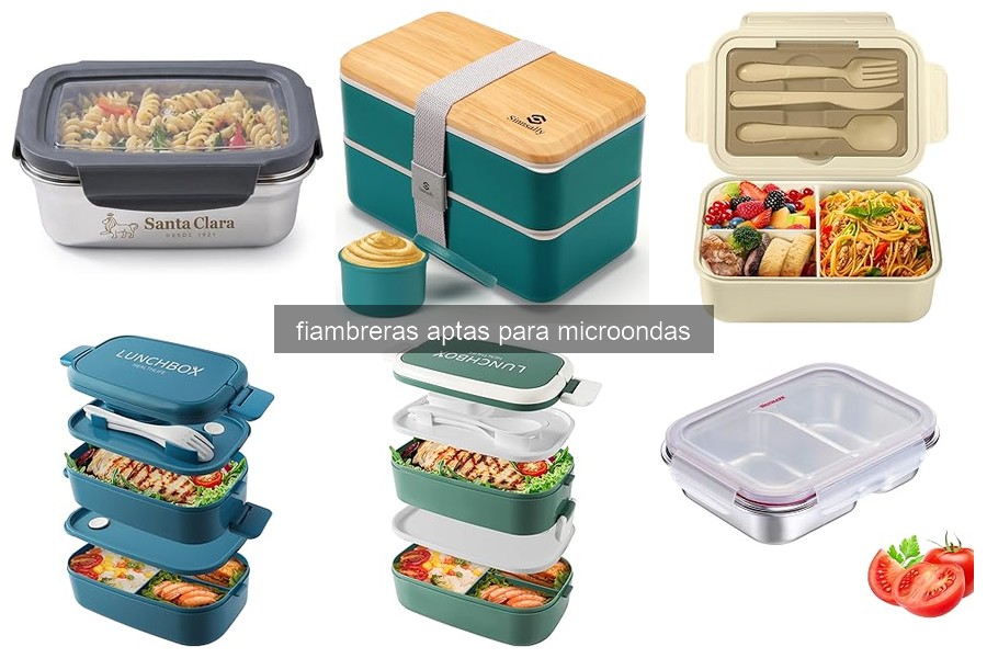 Mejores fiambreras aptas para microondas en 2026