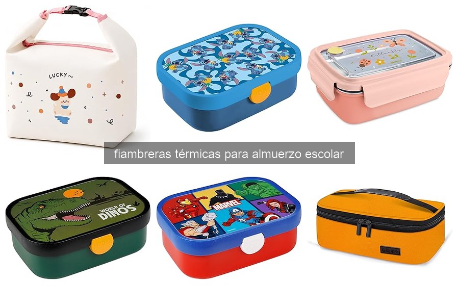 Mejores fiambreras térmicas para almuerzo escolar en 2026