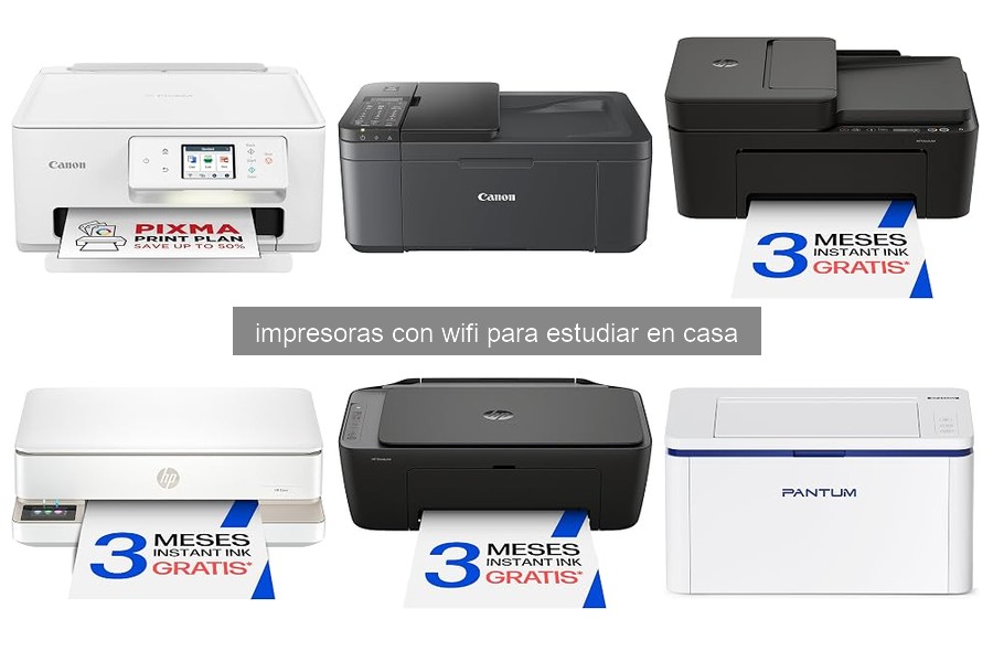 Mejores impresoras con WiFi para estudiar en casa en 2026
