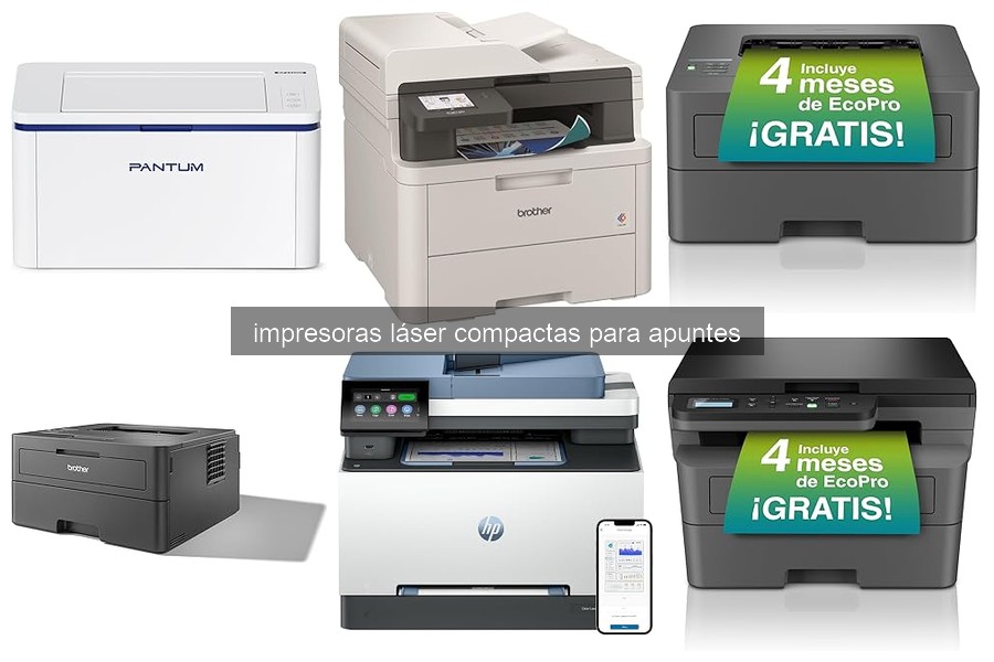 Mejores impresoras láser compactas para estudiantes en 2026