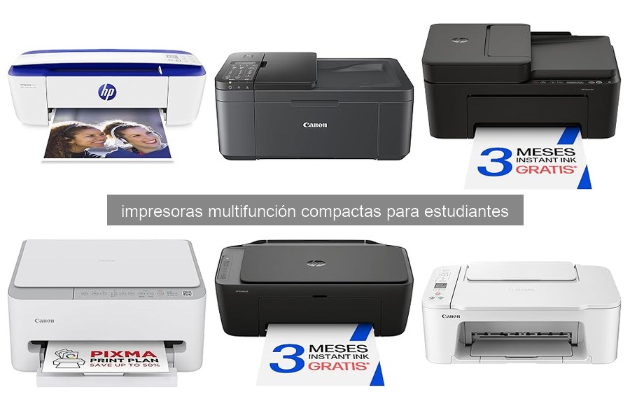 Mejores impresoras multifunción compactas para estudiantes 2026