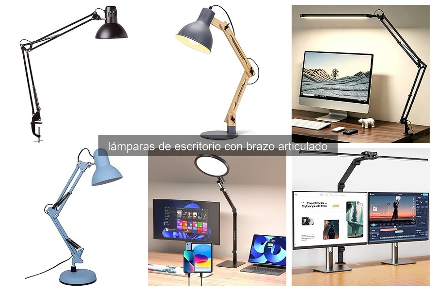 Mejores lámparas de escritorio con brazo articulado para estudiantes