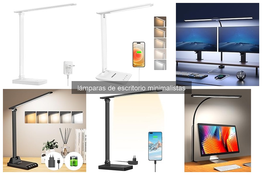 Mejores lámparas de escritorio minimalistas en 2026