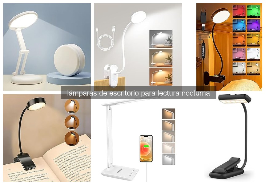 Mejores lámparas de escritorio para lectura nocturna en 2026
