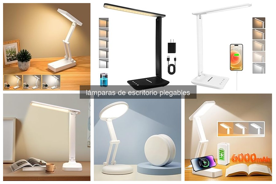 Mejores lámparas de escritorio plegables: comparativa 2026