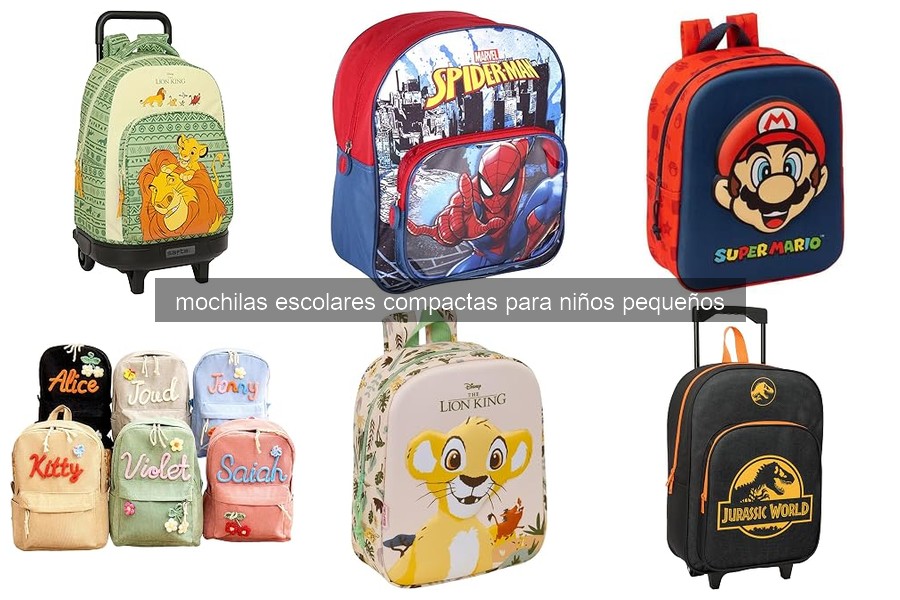 Mejores mochilas escolares compactas para niños pequeños 2026