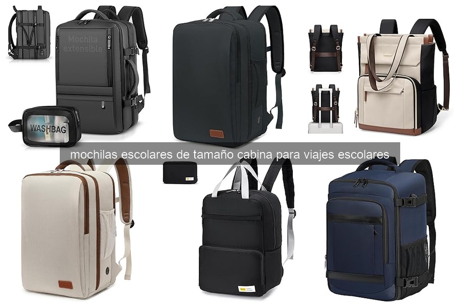 Mejores mochilas escolares de tamaño cabina para viajes 2026