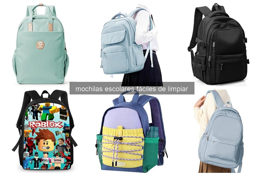 Mejores mochilas escolares fáciles de limpiar en 2023