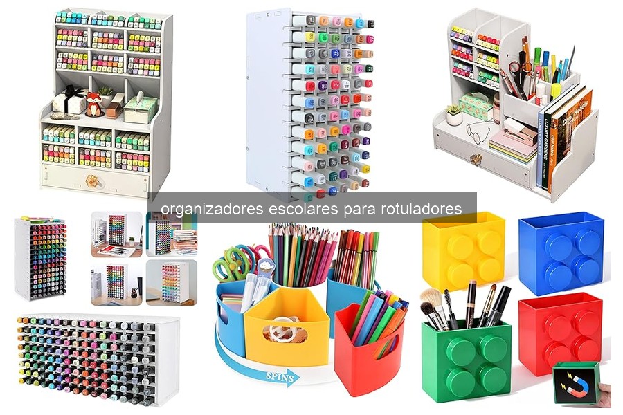 Mejores organizadores de rotuladores para estudiantes de primaria