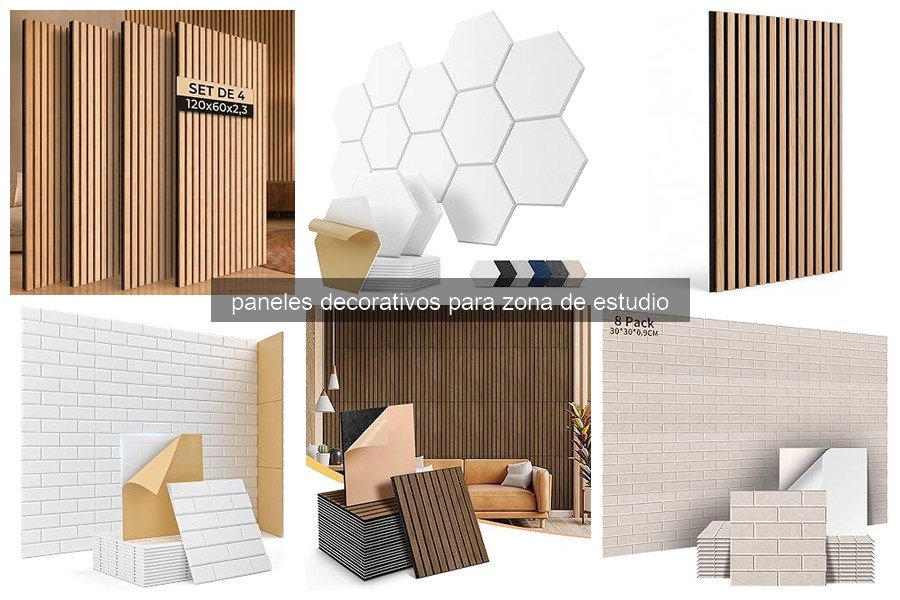Mejores paneles decorativos para tu zona de estudio en 2026