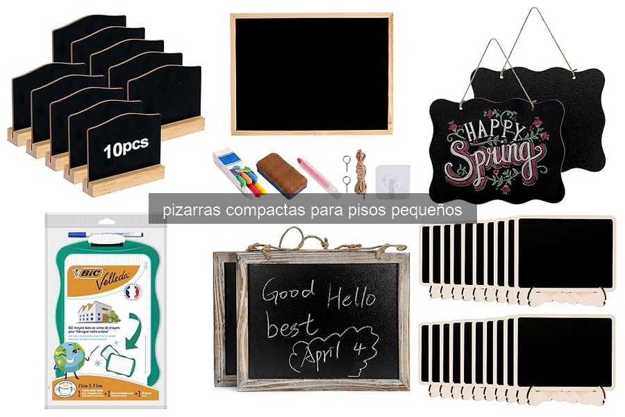 Mejores pizarras compactas para pisos pequeños en 2023