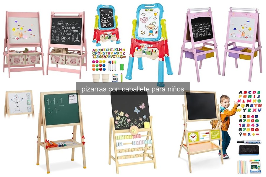 Mejores pizarras con caballete para niños en 2023