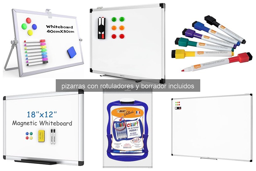Mejores pizarras con rotuladores y borrador incluidos 2023