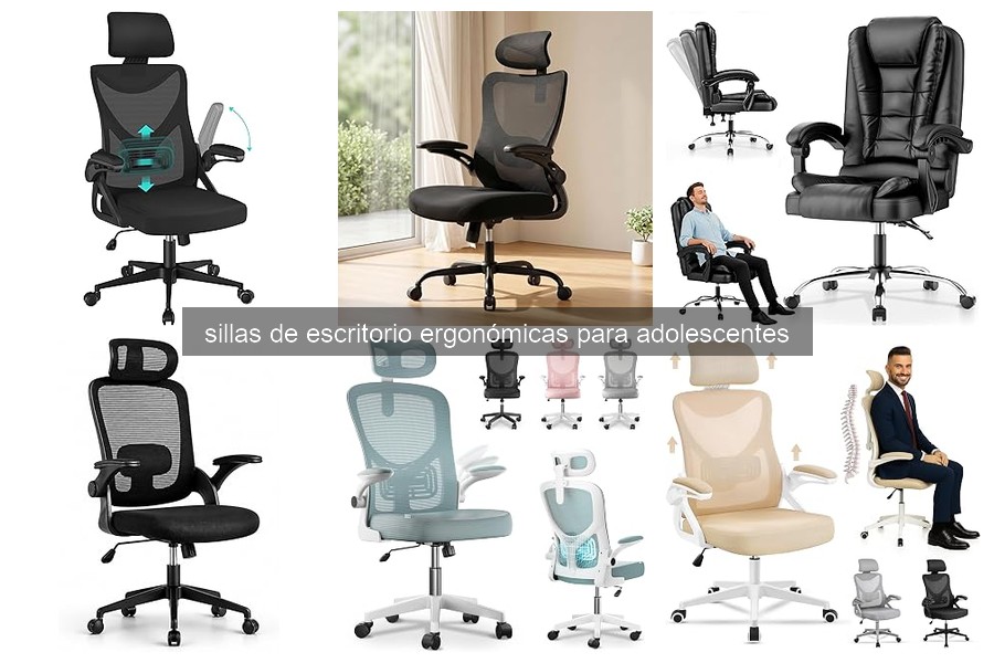 Mejores sillas de escritorio ergonómicas para adolescentes 2023