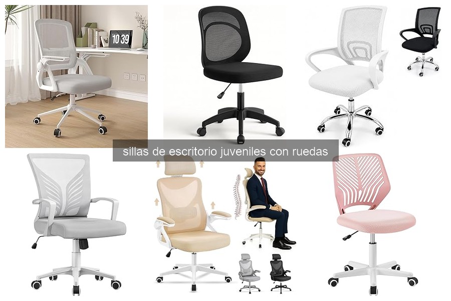 Mejores sillas de escritorio juveniles para teletrabajo 2026