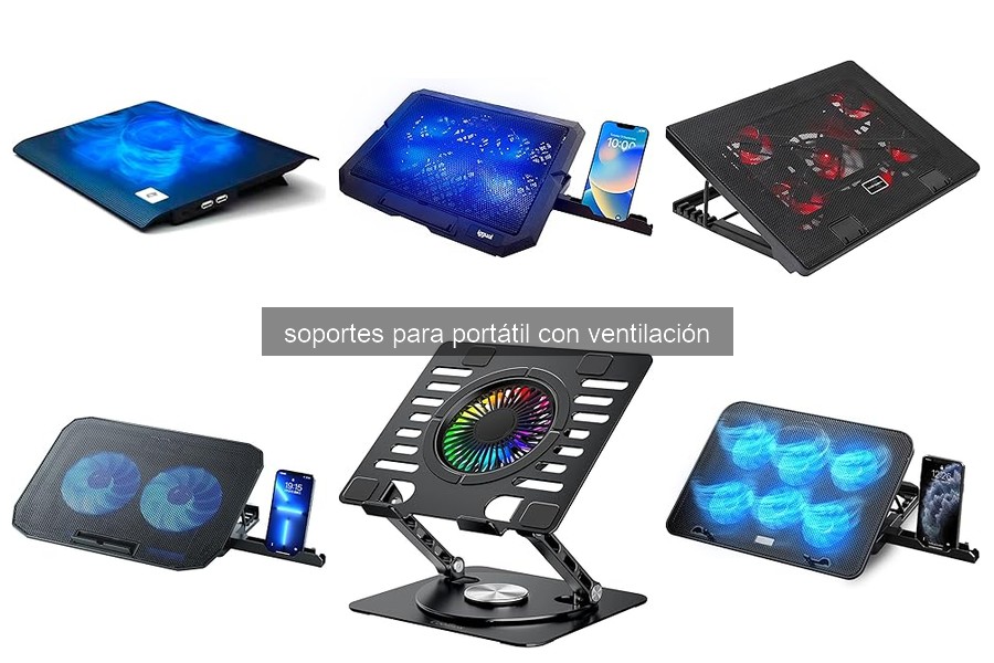Mejores soportes para portátil con ventilación en 2026