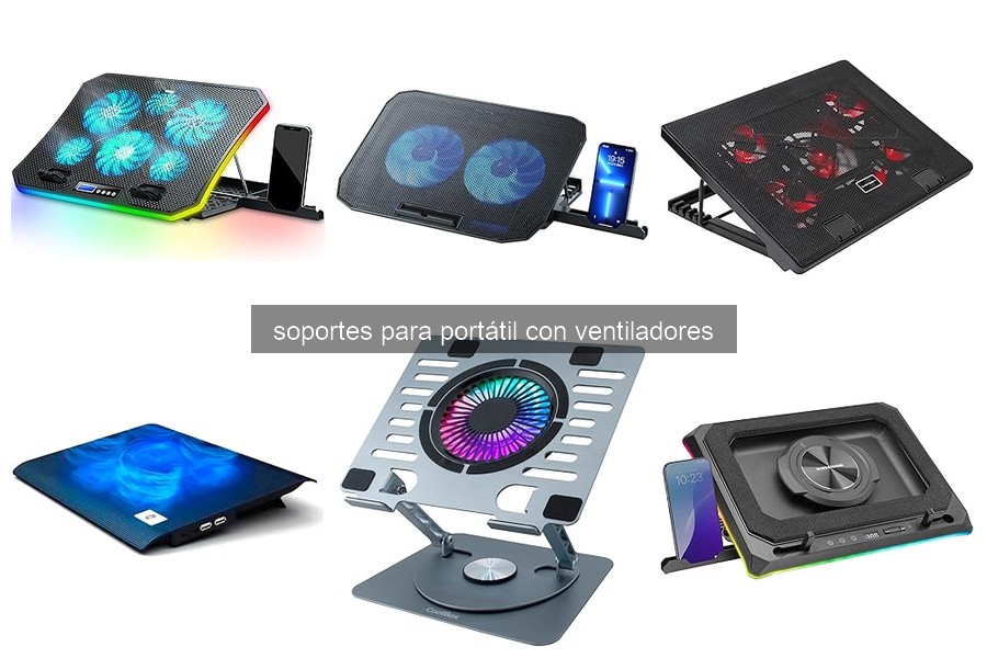 Mejores soportes para portátil con ventiladores en 2026