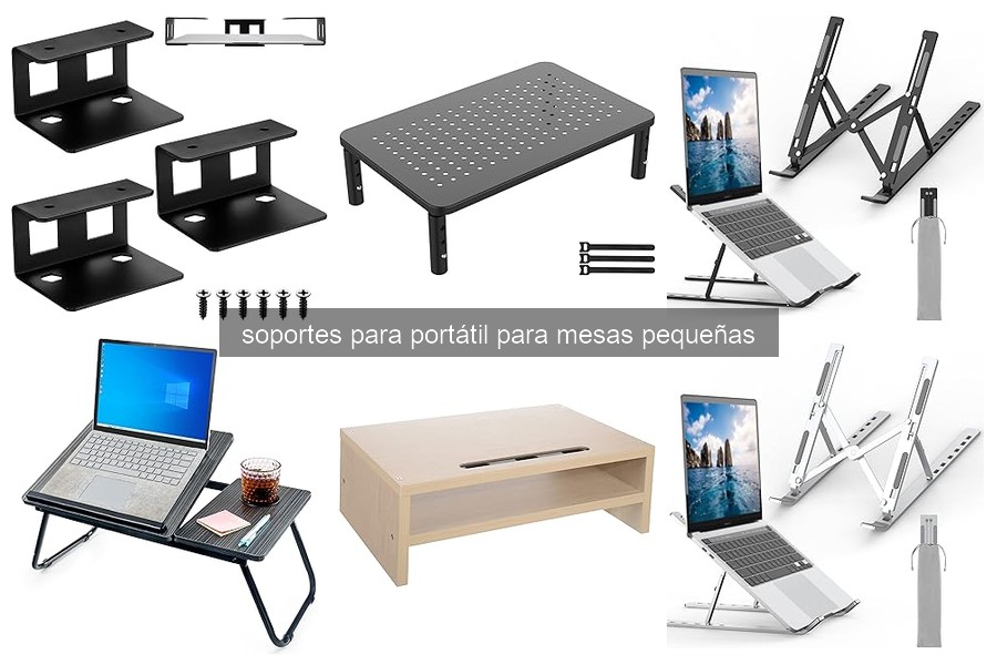 Mejores soportes para portátil en mesas pequeñas 2026