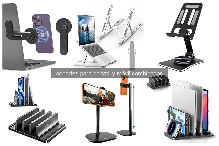 Mejores soportes para portátil y móvil combinados en 2026