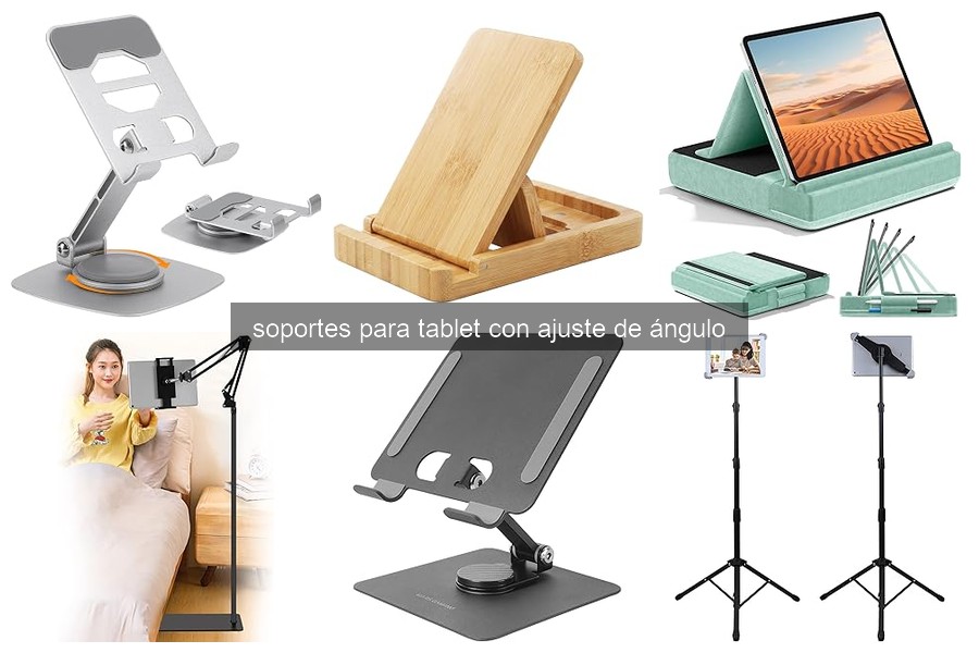 Mejores Soportes para Tablet con Ajuste de Ángulo en 2026