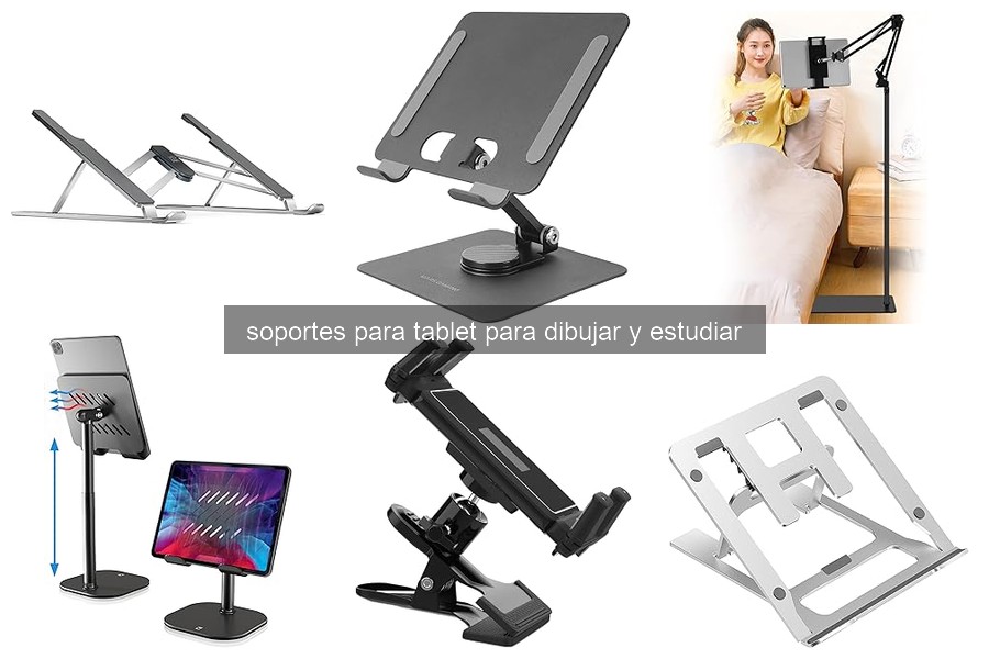 Mejores soportes para tablet para dibujar y estudiar en 2026