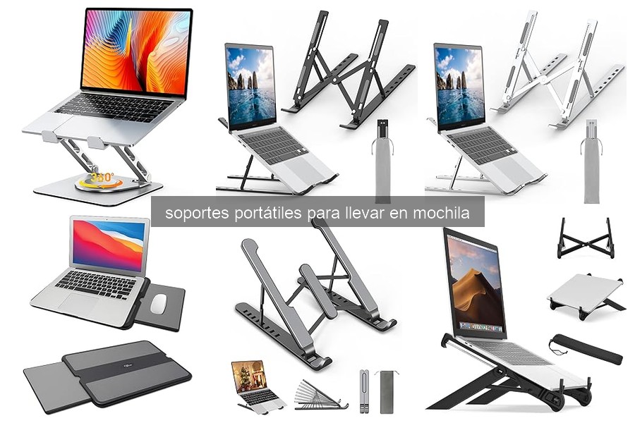 Mejores soportes portátiles para llevar en mochila en 2026