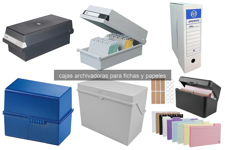 Problemas comunes al usar cajas archivadoras y cómo solucionarlos