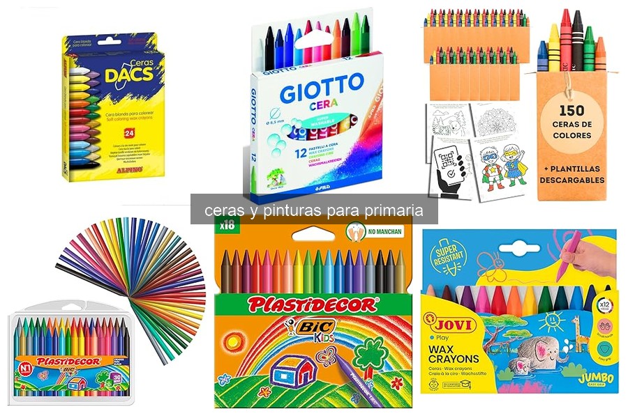 Problemas comunes al usar ceras de colores y soluciones