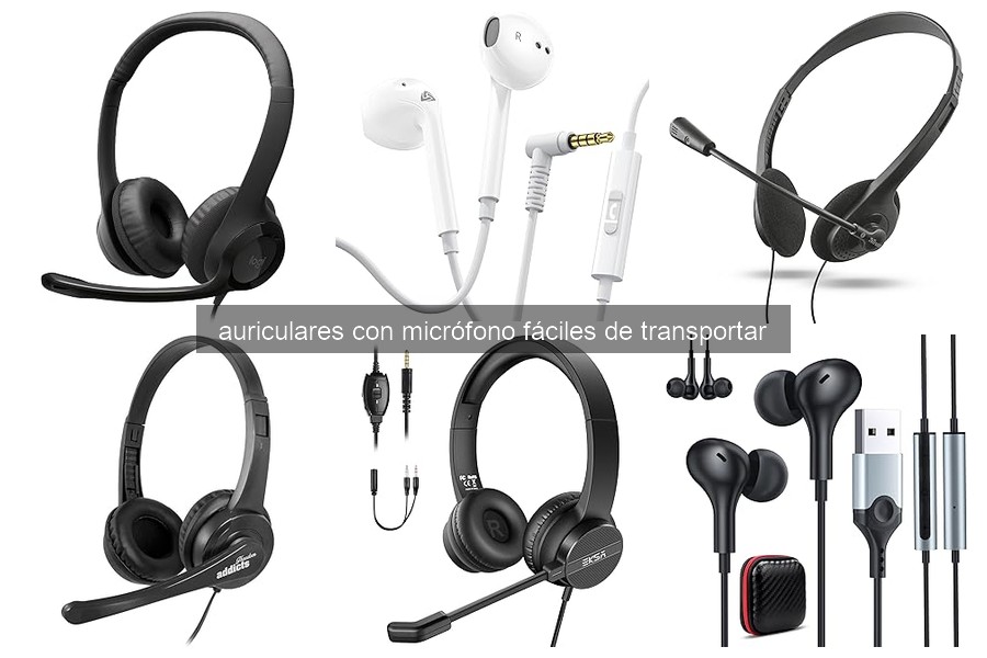 Problemas comunes con auriculares con micrófono y soluciones