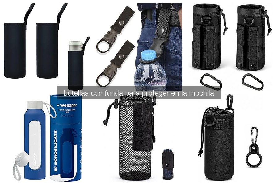 Problemas comunes con botellas con funda y sus soluciones