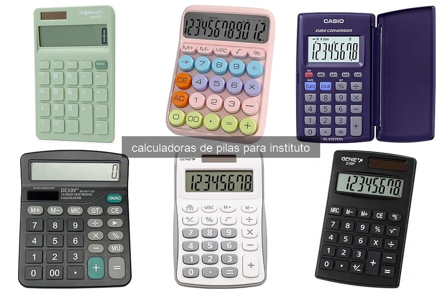 Problemas comunes con calculadoras de pilas y soluciones