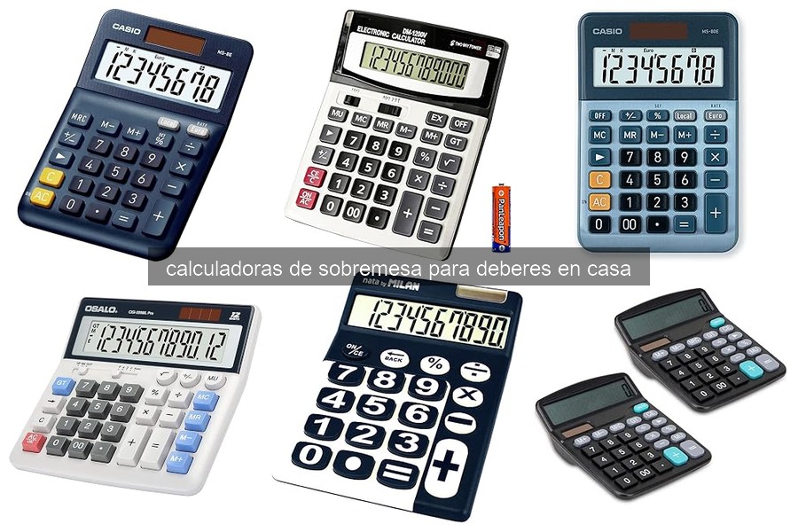 Problemas Comunes con Calculadoras de Sobremesa y Soluciones